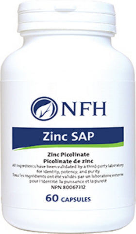 NFH: Zinc SAP 60caps