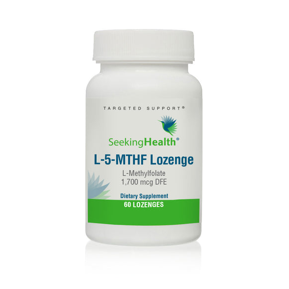 Seeking Health: L-5 MTHF 60lozenges
