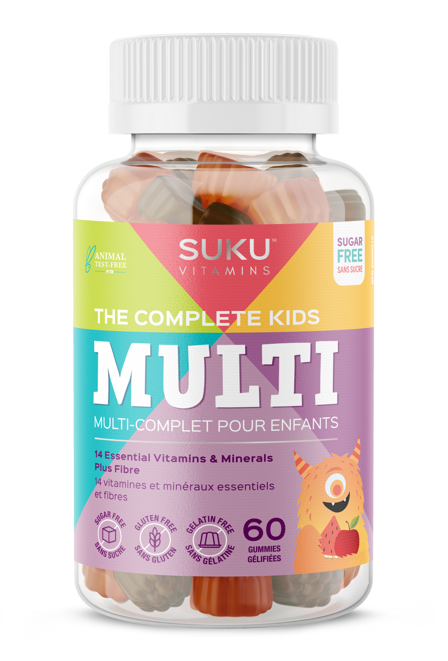 Suku: Kids Multi Gummies 60 gummies