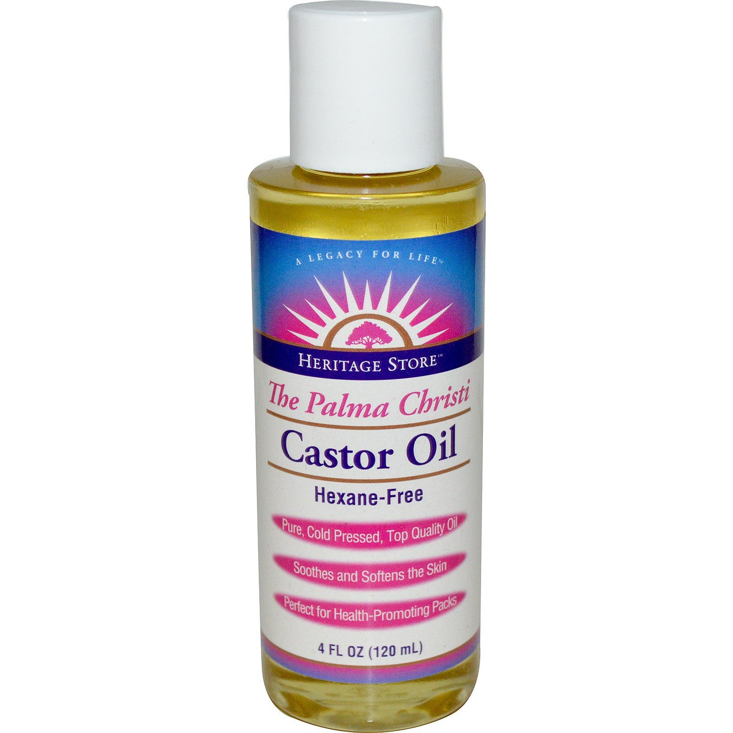 Heritage Store: Castor Oil 4oz (118ml)