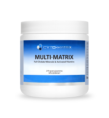 Cyto Matrix: Multi Matrix Full Chelate Minerals & Activated Vitamins