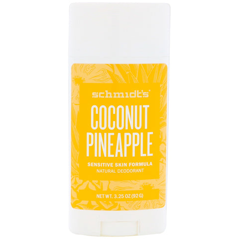 Schmidts: Coconut Pineapple  Deodorant - large