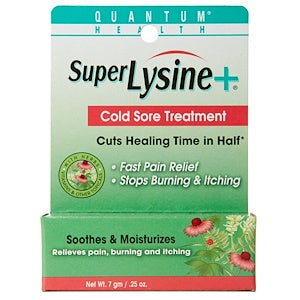 Quantum Health: Super Lysine Cold Sore Treatment