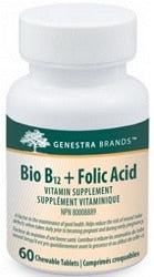 Seroyal: Bio B12 and Folic Acid - 60 chewable tablets