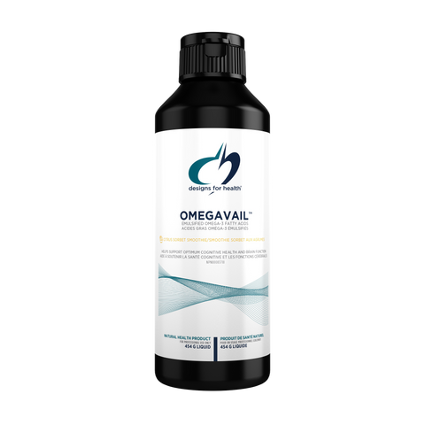 Designs for Health: OmegAvail Smoothie 454g Liquid