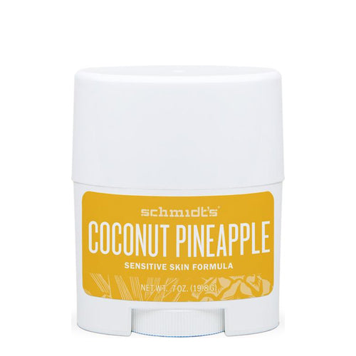 Schmidts: Coconut Pineapple Deodorant Sensitive Skin - TRAVEL SIZE