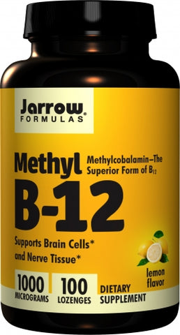 Jarrow Formulas: Methyl B-12 lemon flavor - 100 lozenges